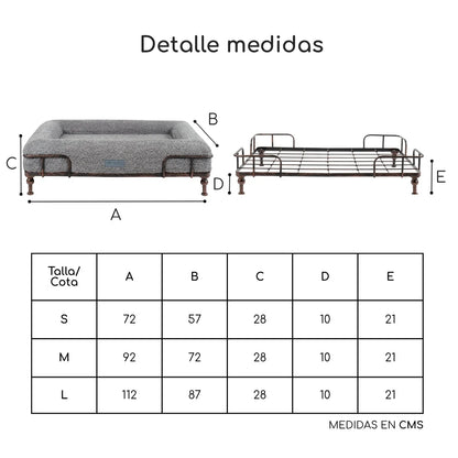 Cama Suite + Base Reina