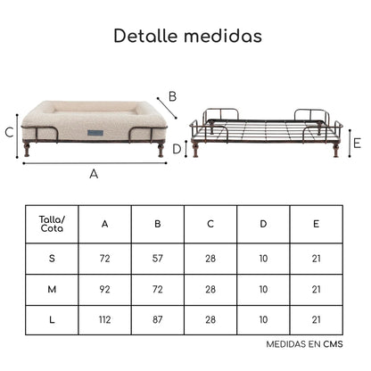 Cama Suite + Base Reina