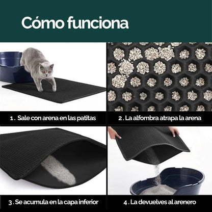 Alfombrilla atrapa arena