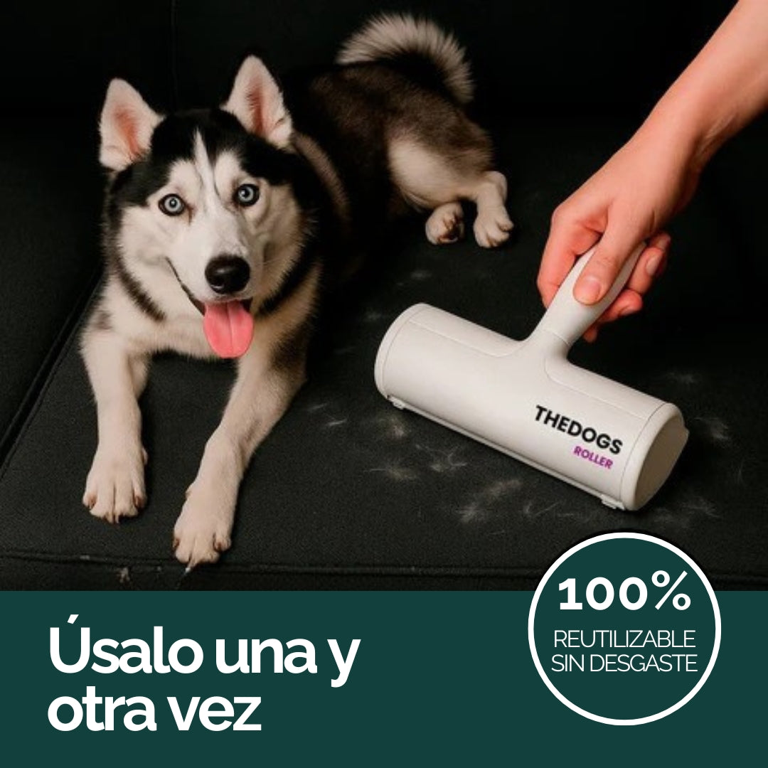 THE DOGS Roller: Elimina pelos y pelusas
