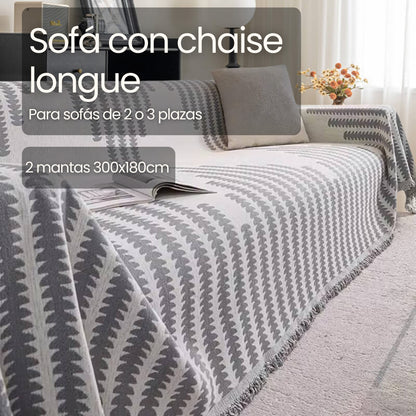 Manta para sofá anti arañazos