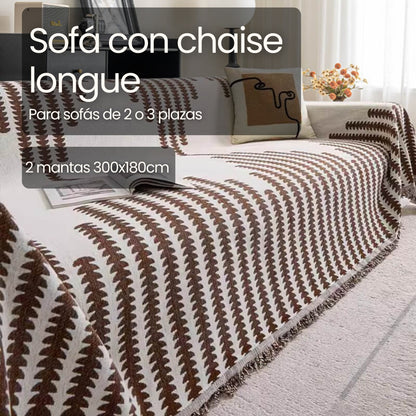 Manta para sofá anti arañazos