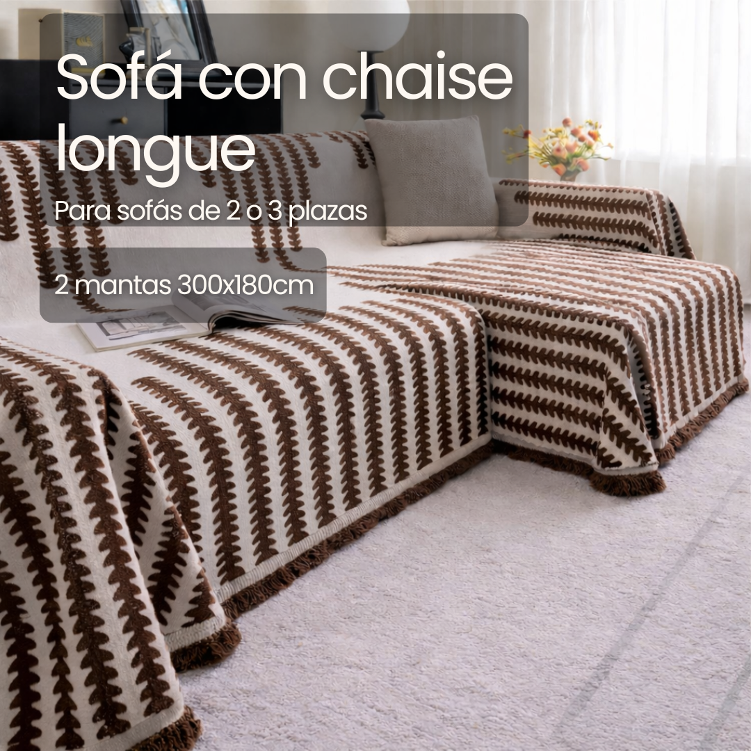 Manta de sofá anti arañazos