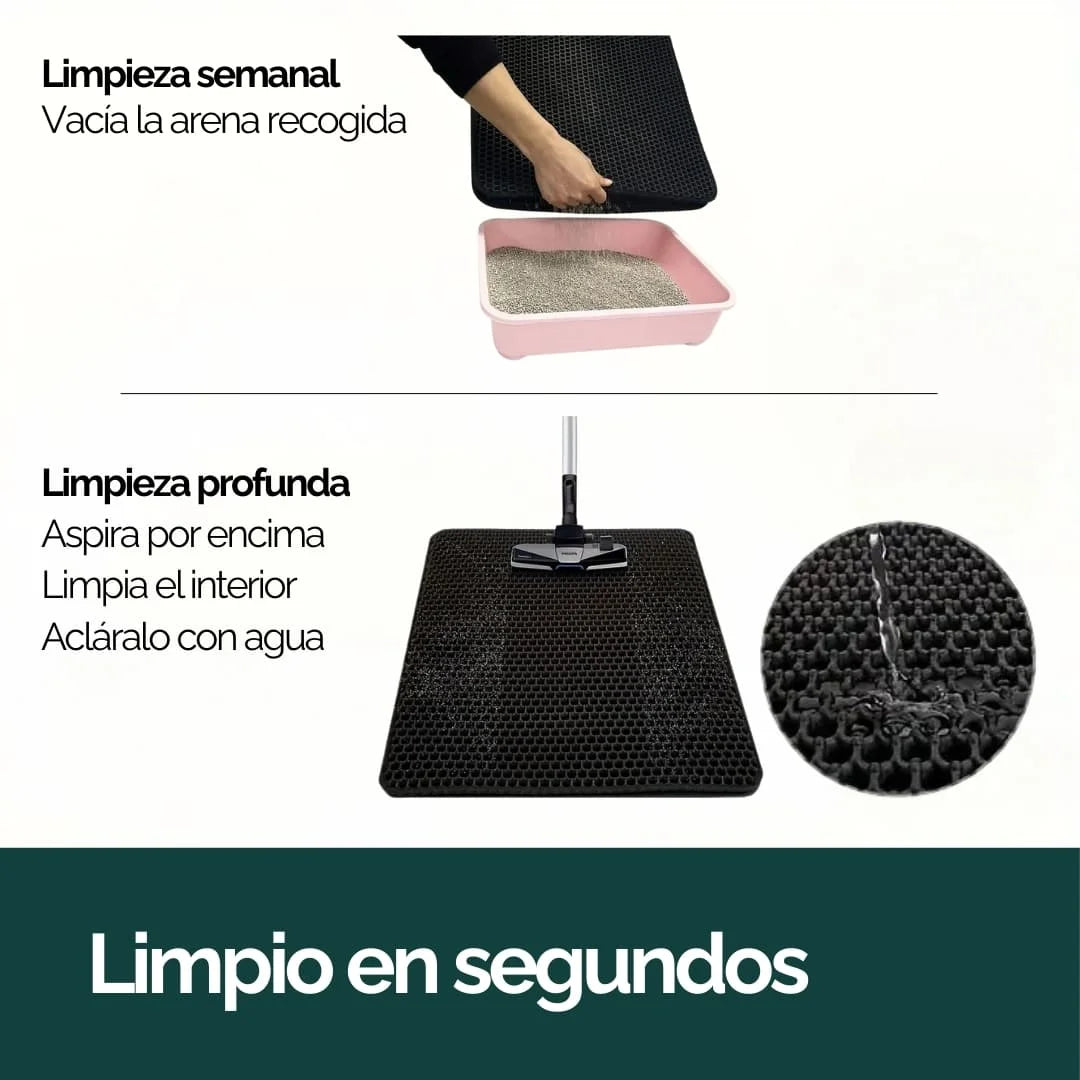 Alfombrilla atrapa arena